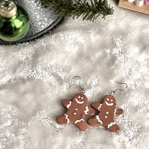 Gingerbread earrings